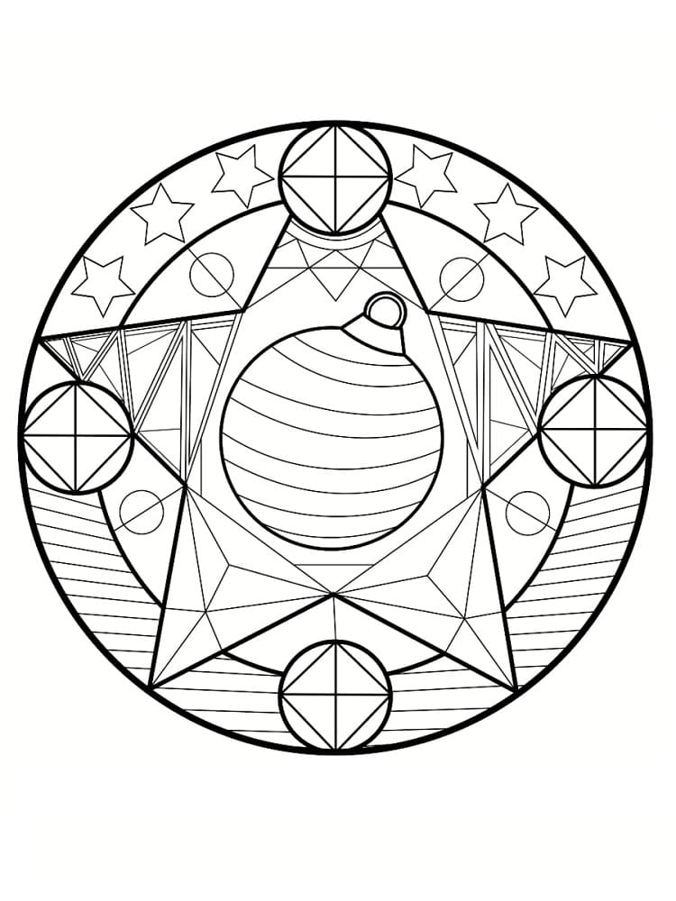 Mandalas de Noël 47